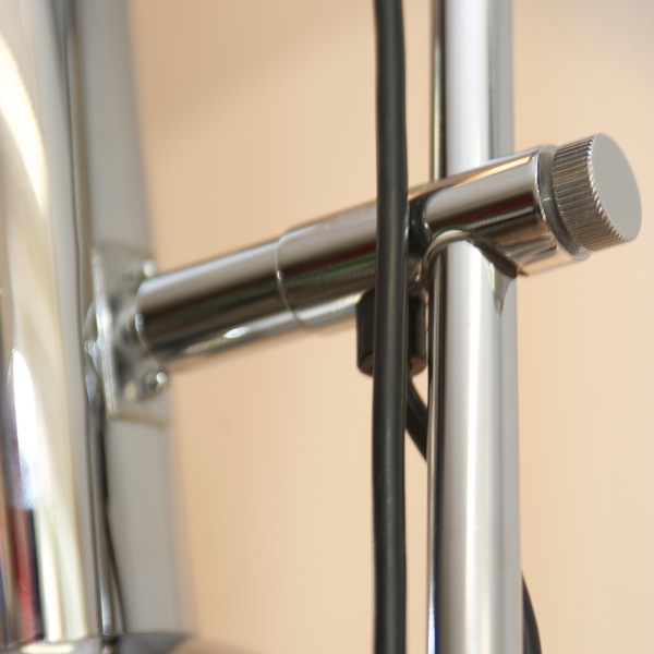 Stehlampe Design Lampe Strahler 70er Jahre Chrom Stehleuchte Vintage